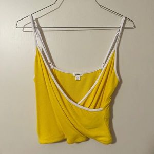 Crossbody Crop Top